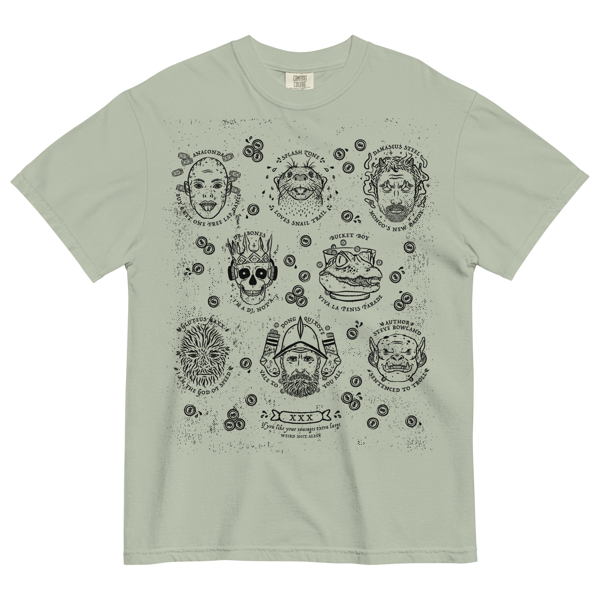 dungeon crawler carl penis parade shirt product mockup