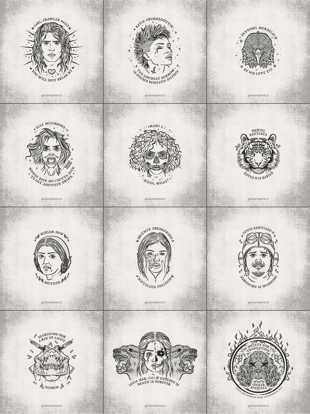dungeon crawler carl compendium illustrated by ana van pelt