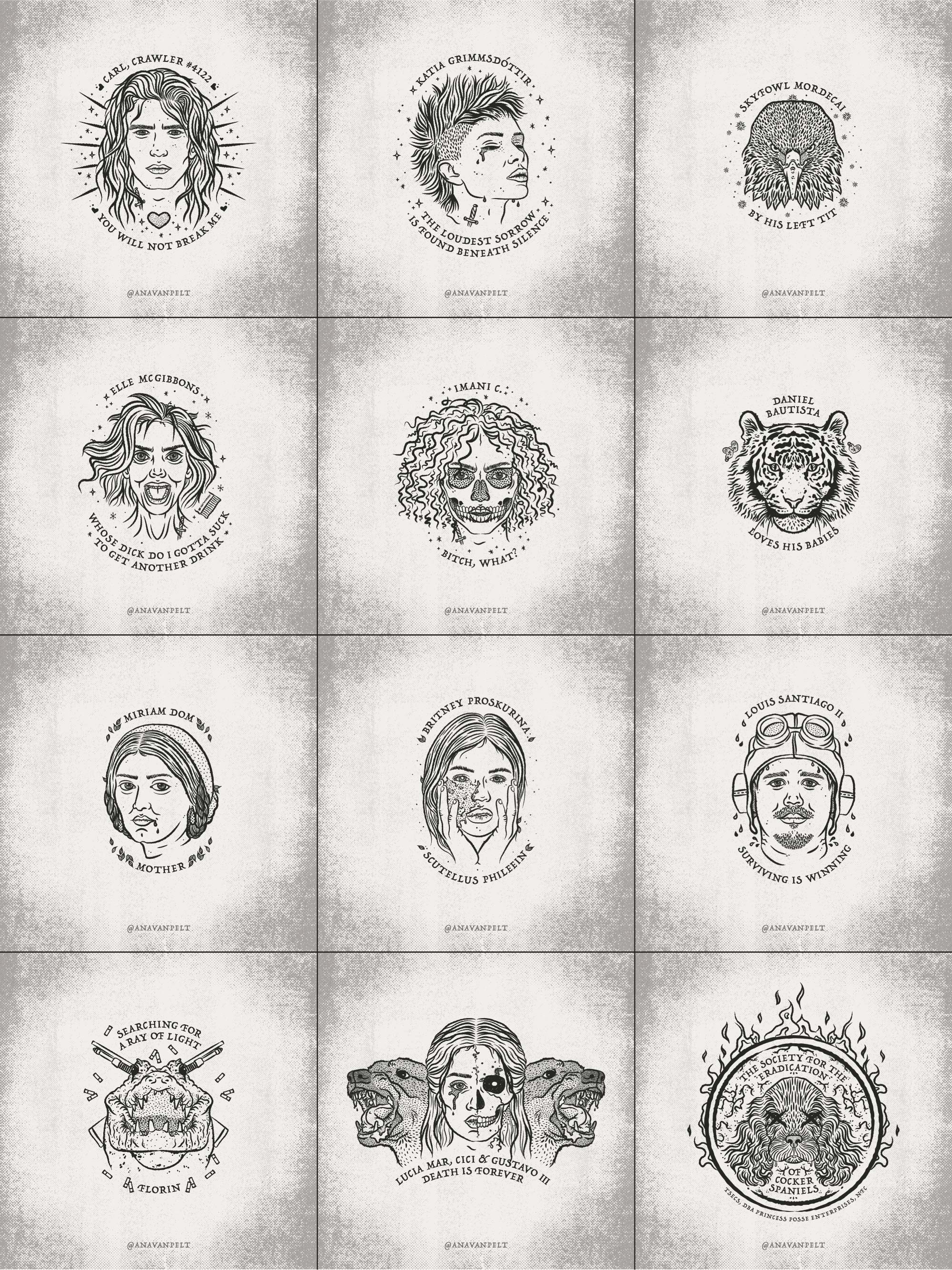 dungeon crawler carl compendium illustrated by ana van pelt
