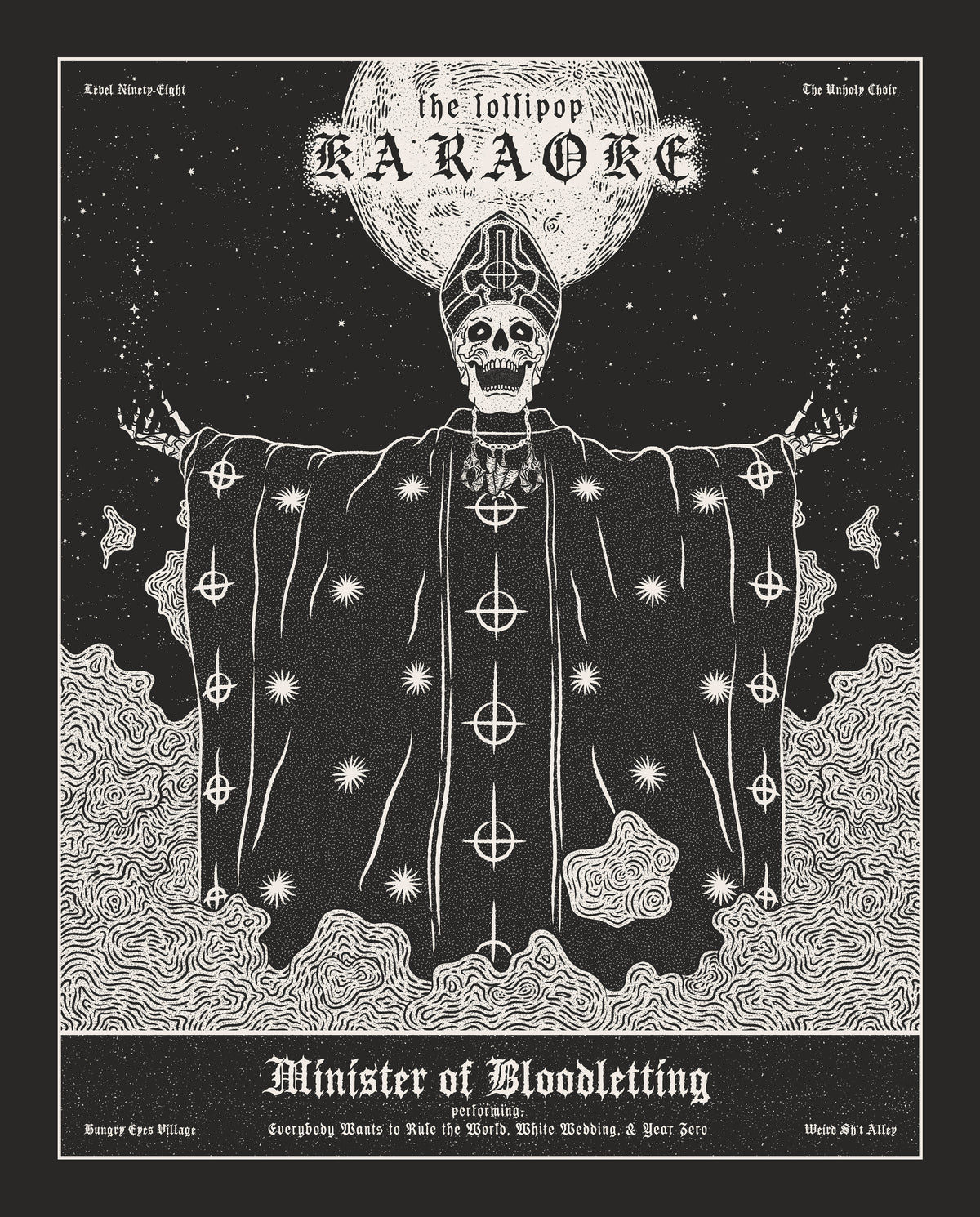 MINISTER OF BLOODLETTING PRINT