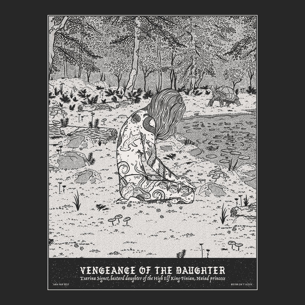 weird shit alley dungeon crawler carl tsarina signet vengeance of the daughter shirt design