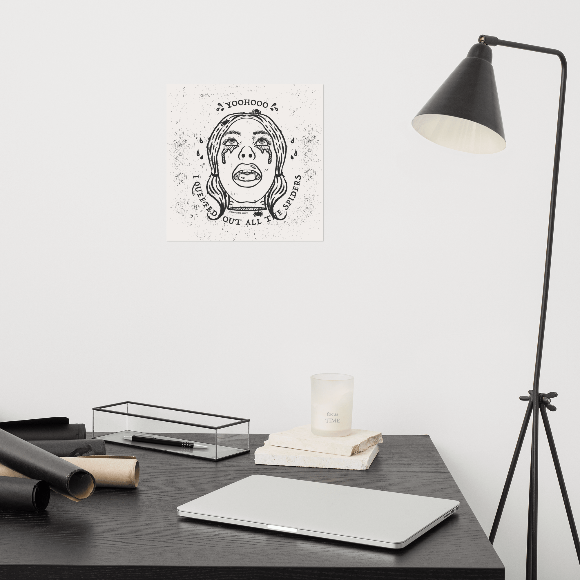 dungeon crawler carl samantha queef print product mockup