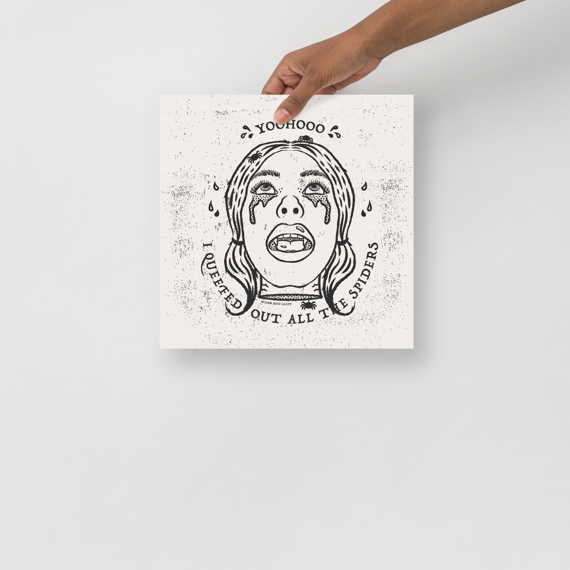 dungeon crawler carl samantha queef print product mockup