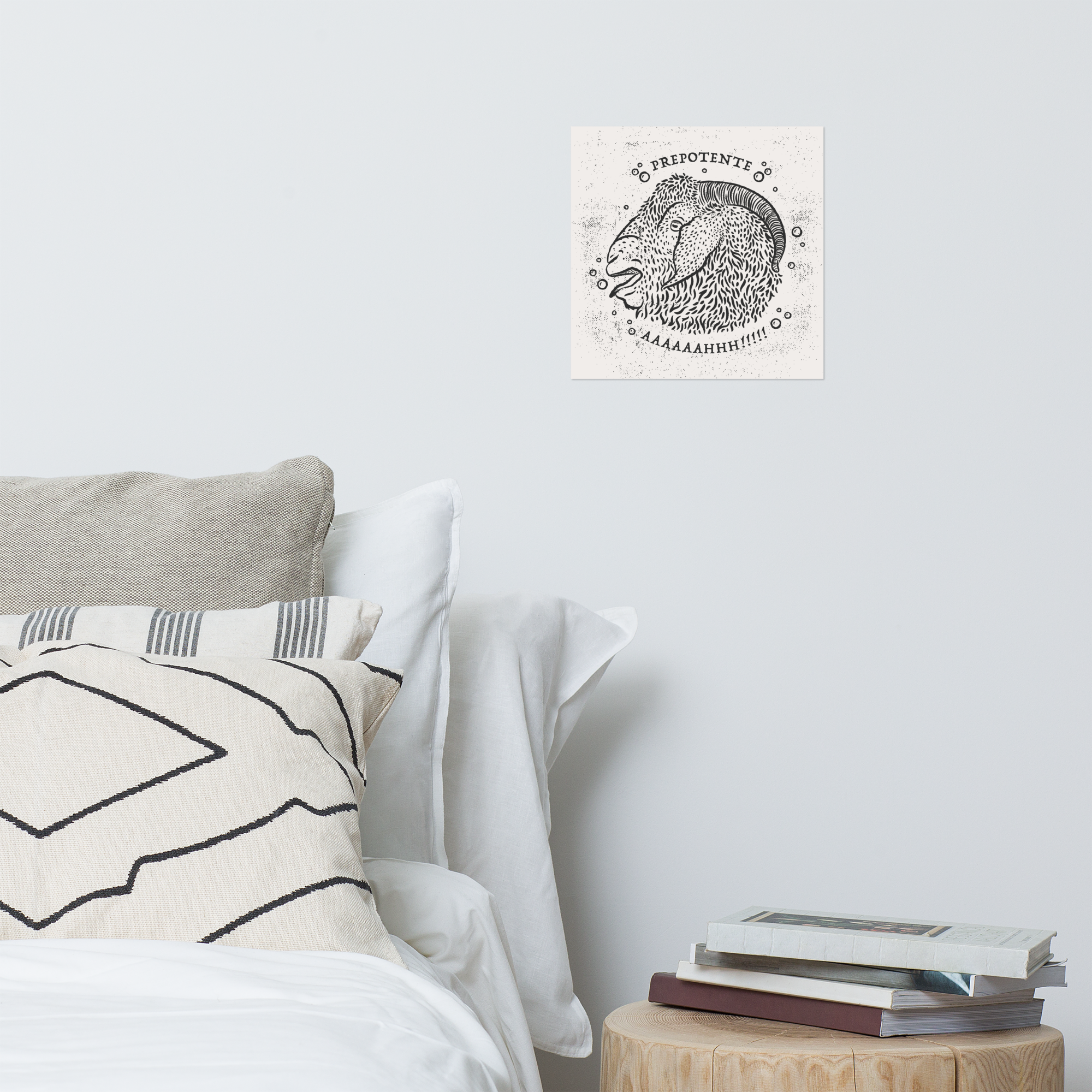 dungeon crawler carl prepotente art print product mockup