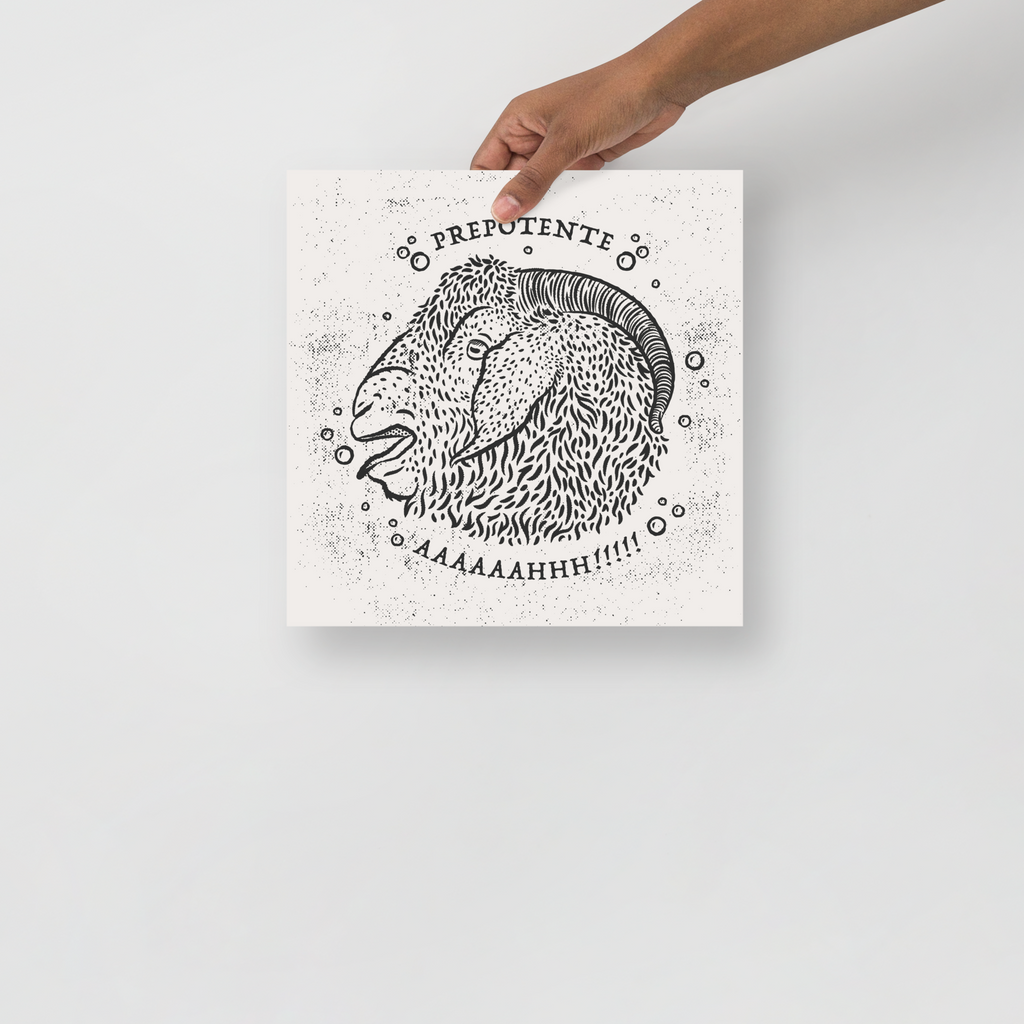 dungeon crawler carl prepotente art print product mockup