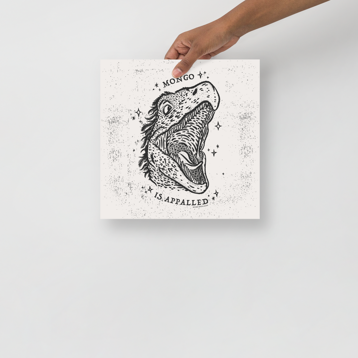 weird shit alley dungeon crawler carl mongo art print product image