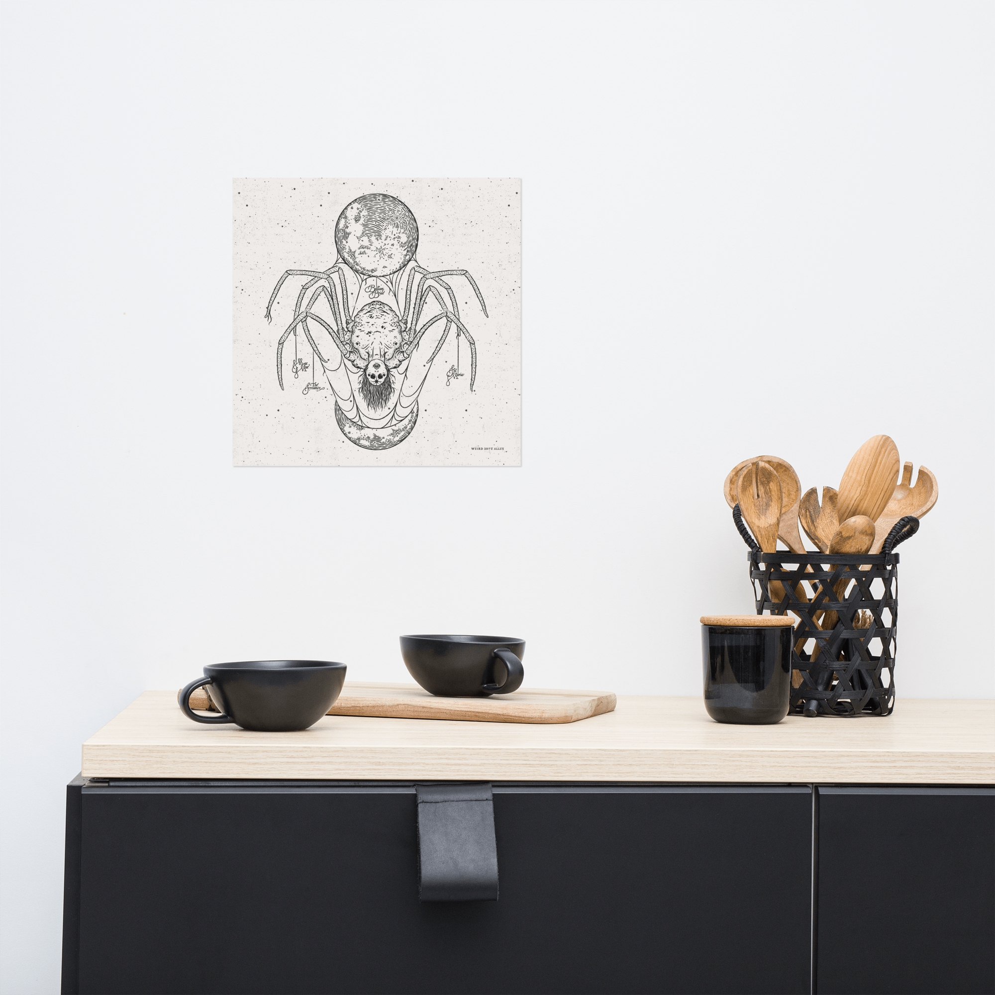 dungeon crawler carl shi maria art print product image