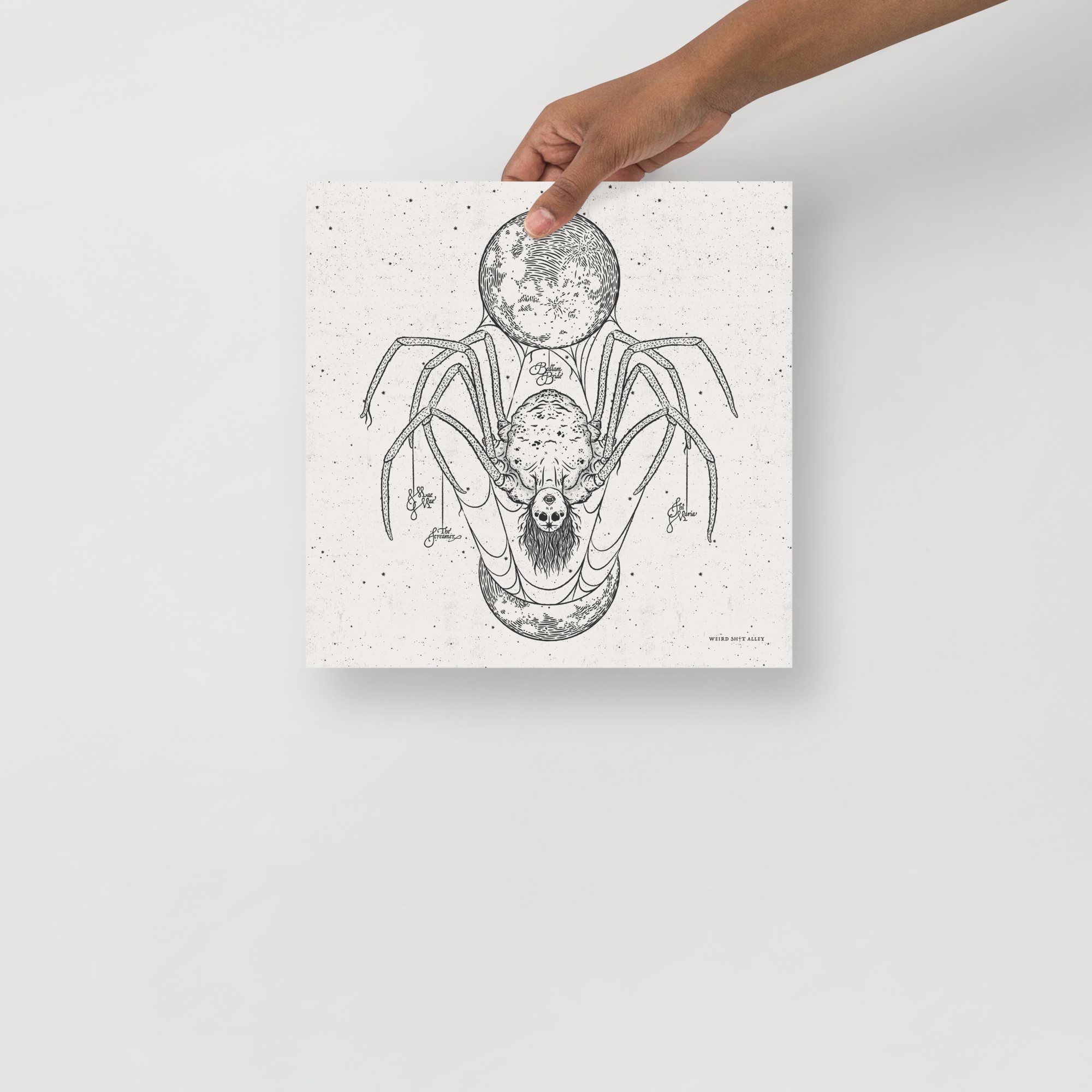 dungeon crawler carl shi maria art print product image