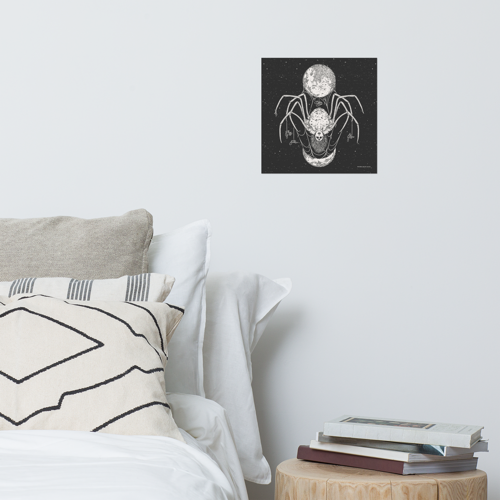 weird shit alley dungeon crawler carl shi maria bedlam bride art print product image