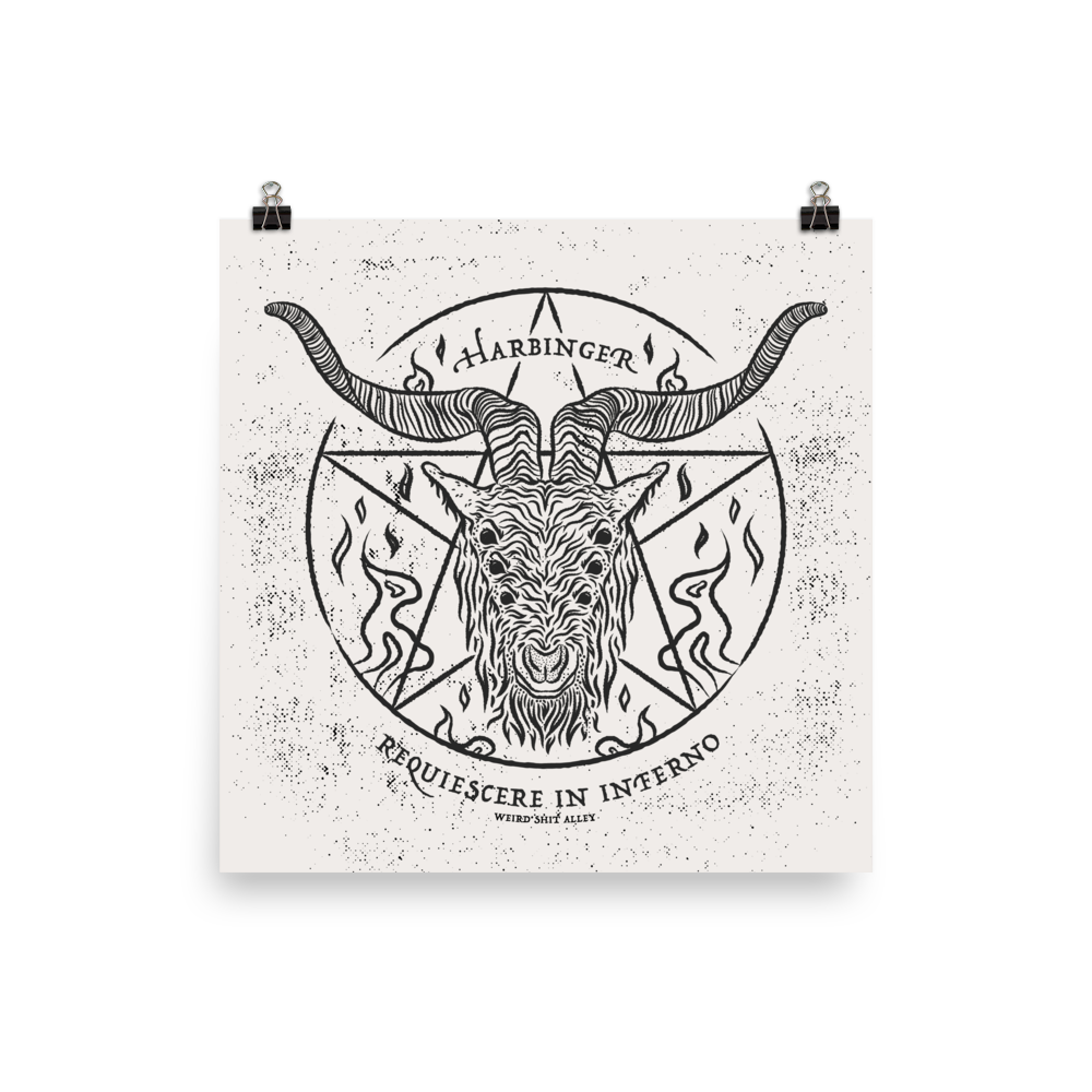 dungeon crawler carl harbinger art print product mockup