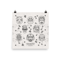 weird shit alley dungeon crawler carl penis parade art print product image