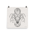 dungeon crawler carl shi maria art print product image