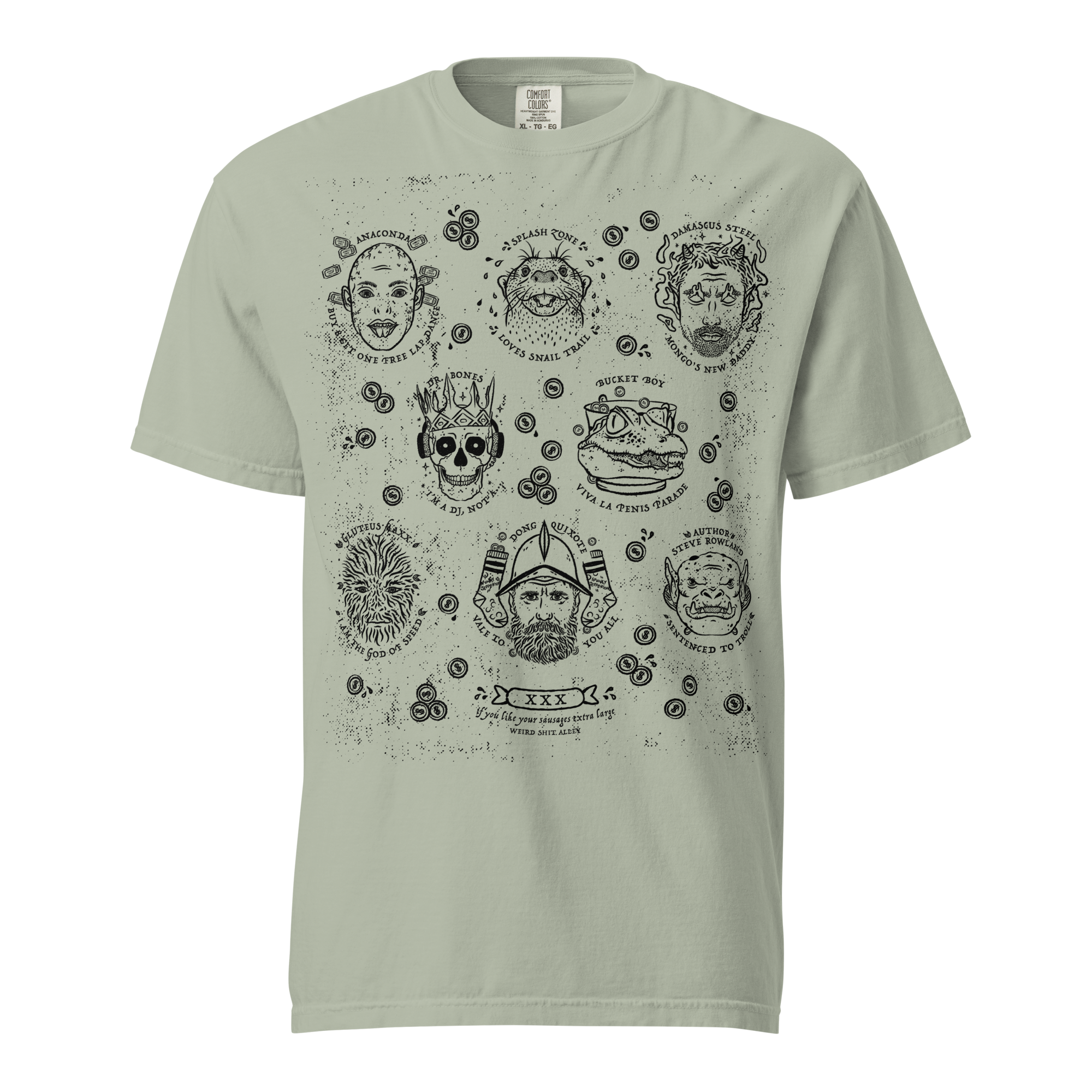 dungeon crawler carl penis parade shirt product mockup