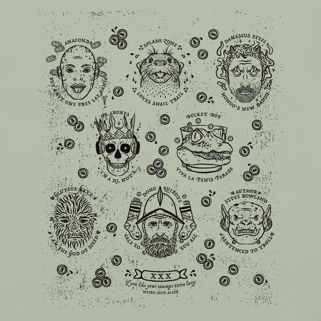 dungeon crawler carl penis parade shirt product mockup