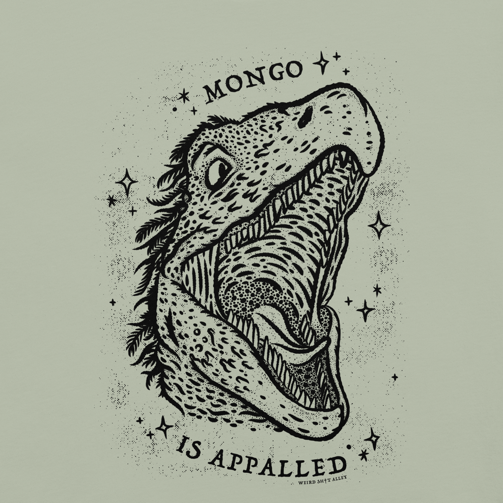 weird shit alley dungeon crawler carl mongo shirt detailed product image