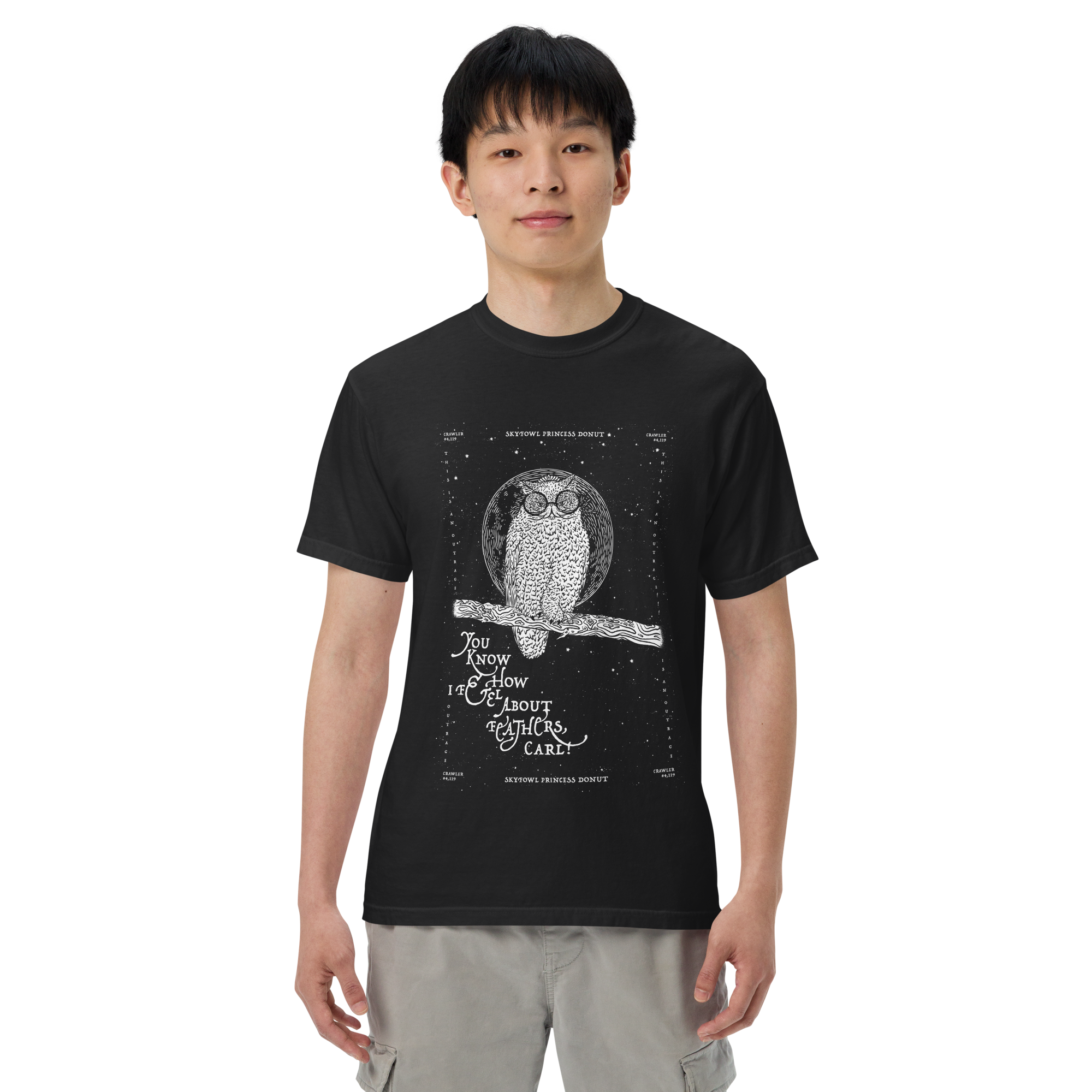 weird shit alley dungeon crawler carl skyfowl donut shirt product image