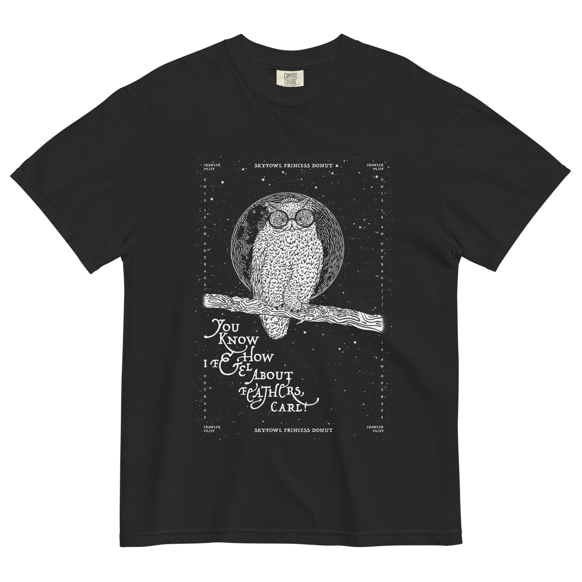 weird shit alley dungeon crawler carl skyfowl donut shirt product image