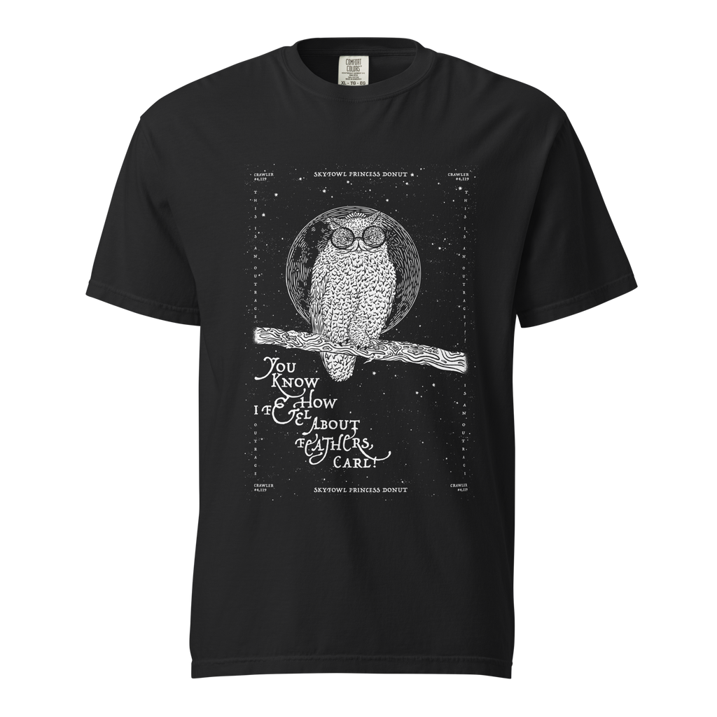 weird shit alley dungeon crawler carl skyfowl donut shirt product image