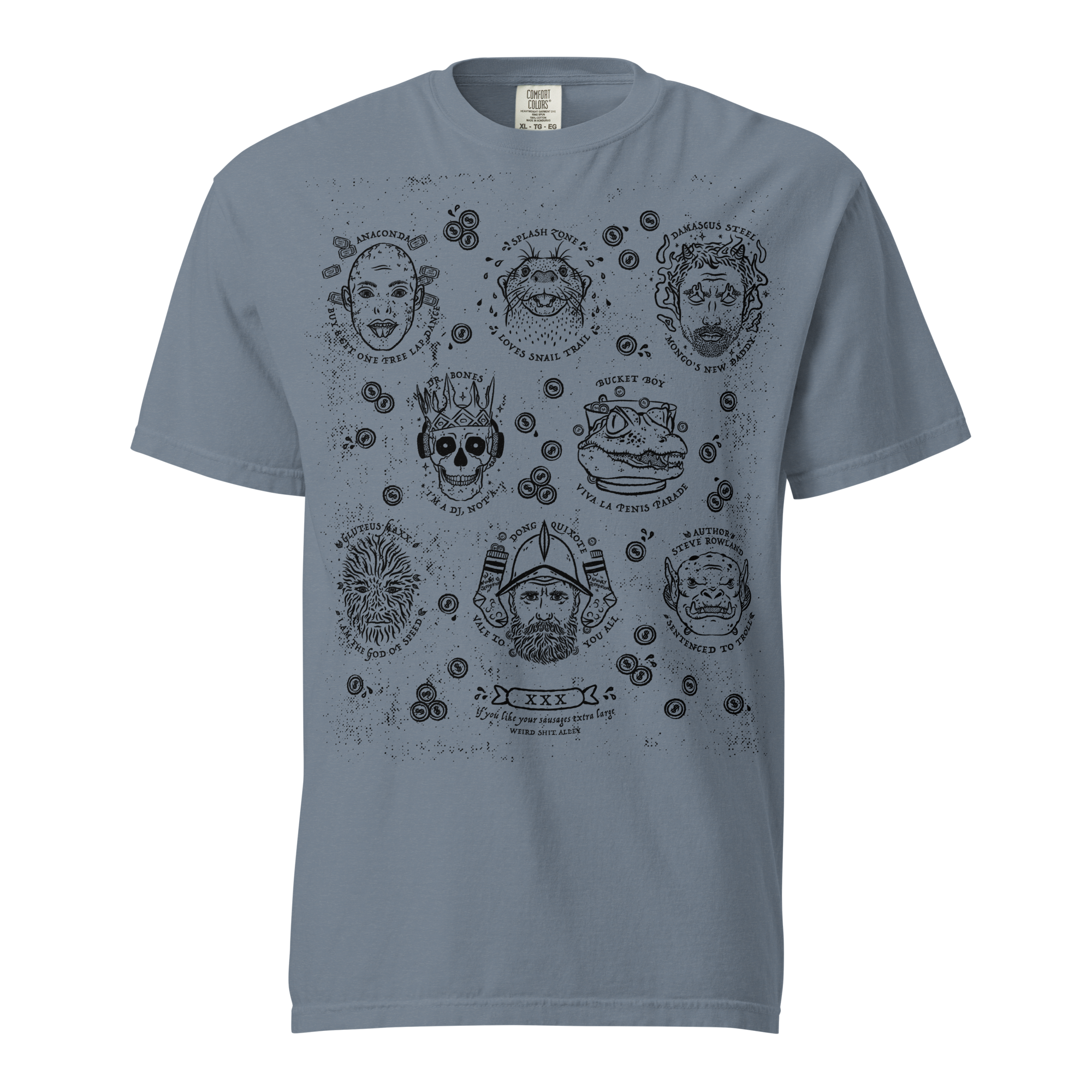 dungeon crawler carl penis parade shirt product mockup