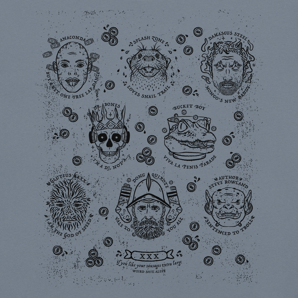 dungeon crawler carl penis parade shirt product mockup