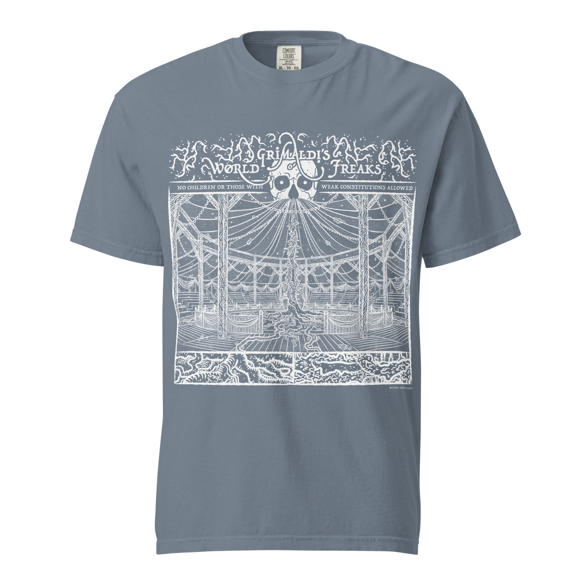 weird shit alley dungeon crawler carl grimaldis circus shirt product image
