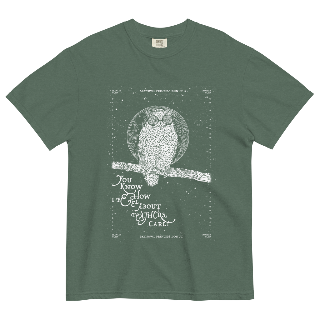weird shit alley dungeon crawler carl skyfowl donut shirt product image