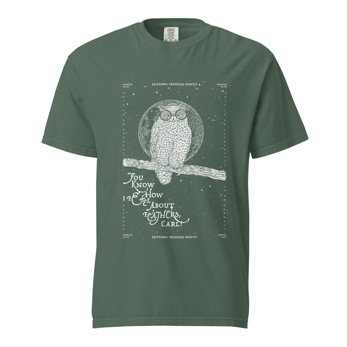 weird shit alley dungeon crawler carl skyfowl donut shirt product image