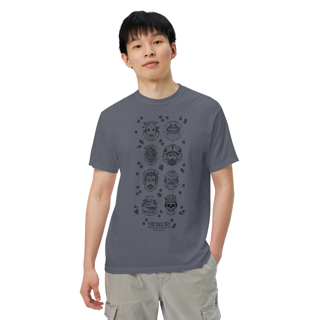 weird shit alley dungeon crawler carl penis parade vert tee product image
