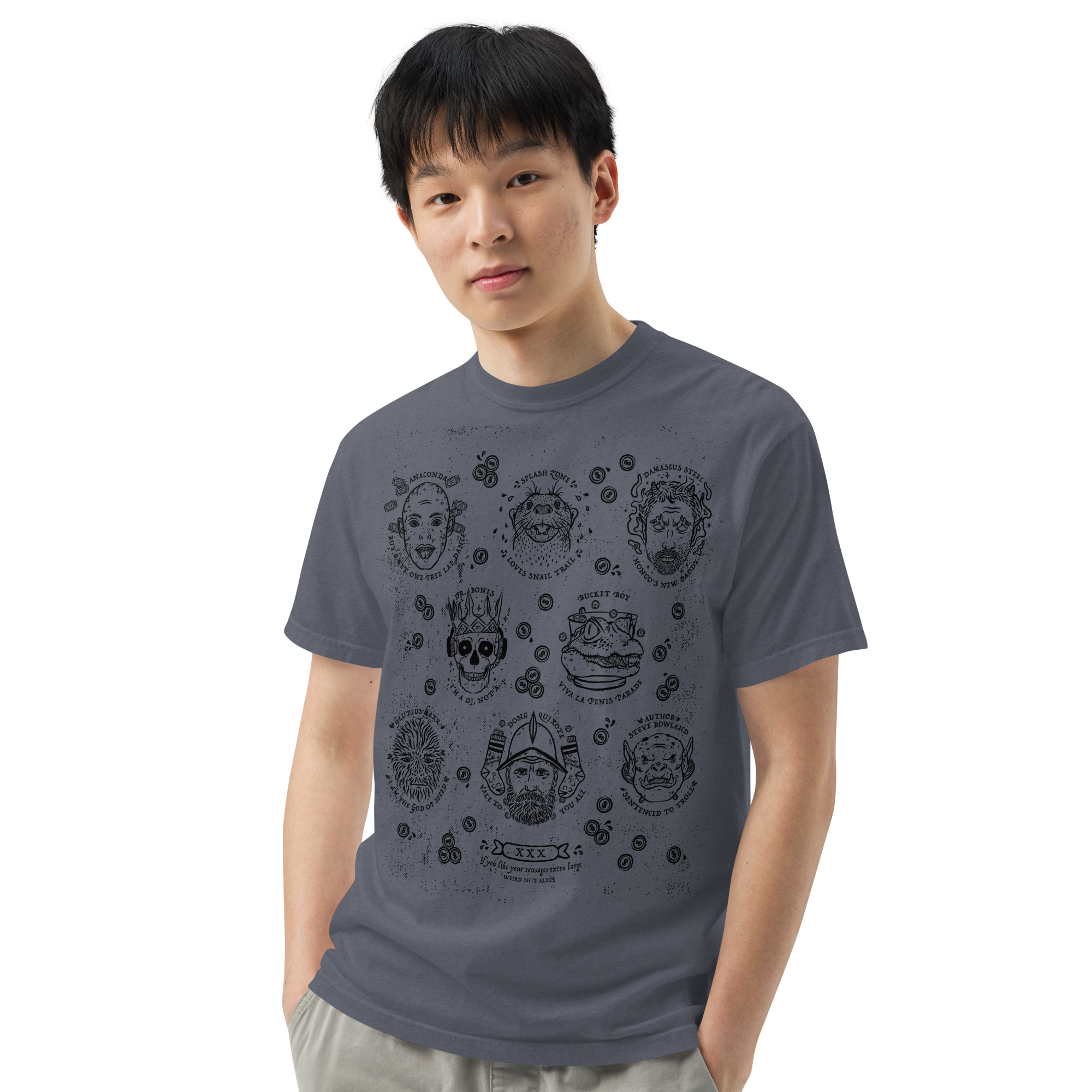 dungeon crawler carl penis parade shirt product mockup