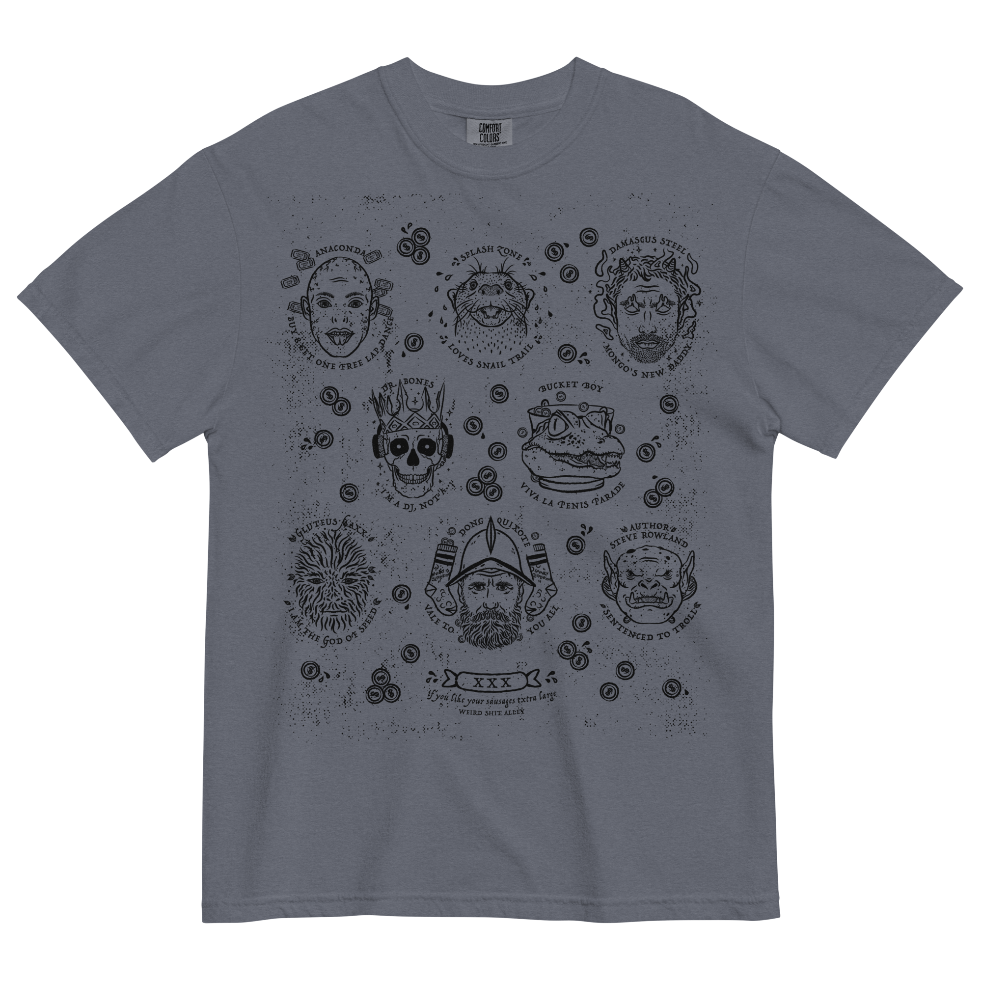 dungeon crawler carl penis parade shirt product mockup