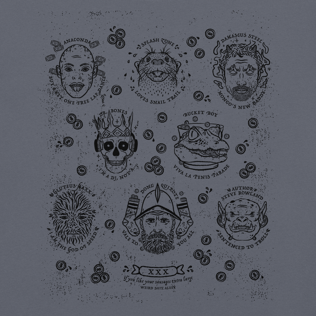 dungeon crawler carl penis parade shirt product mockup