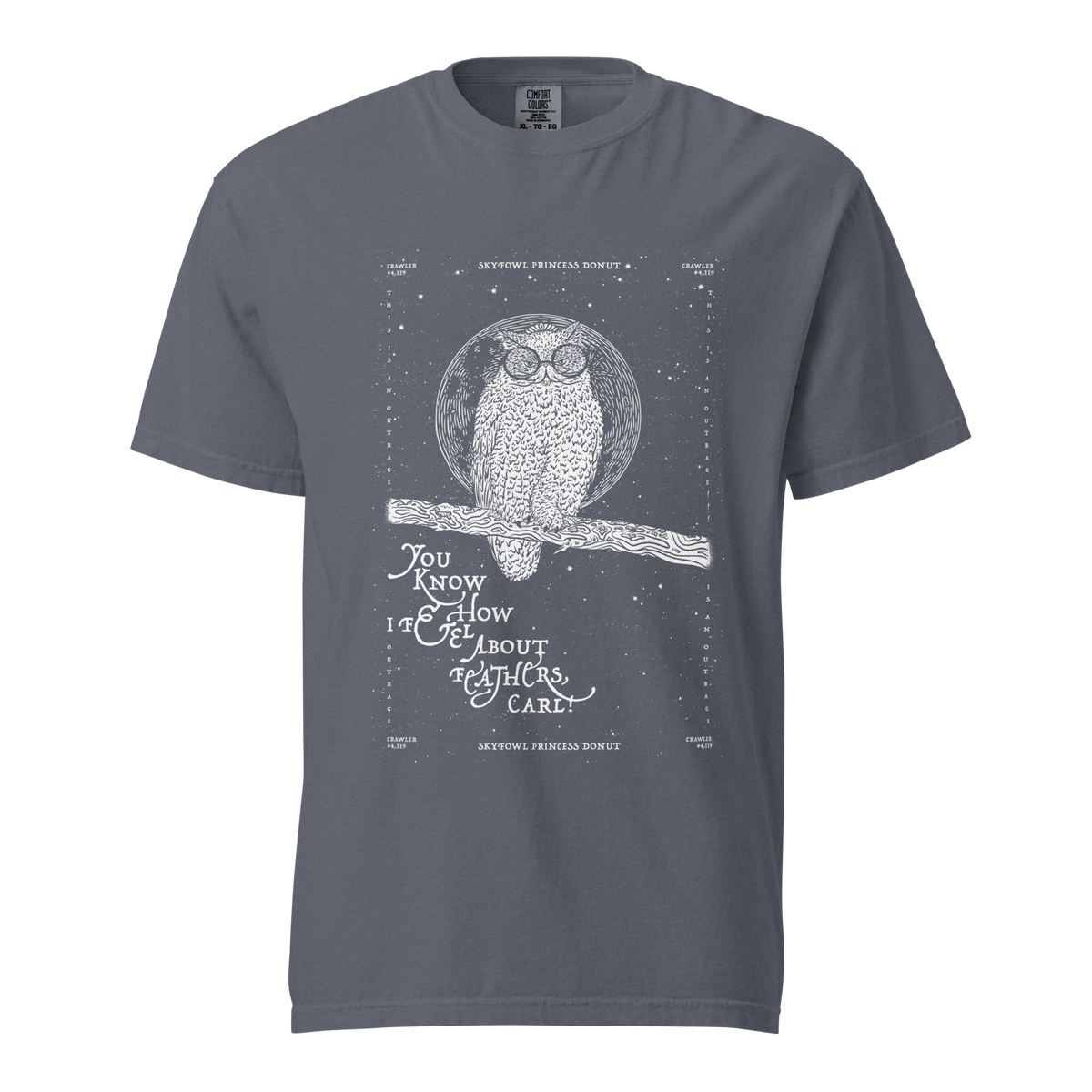 weird shit alley dungeon crawler carl skyfowl donut shirt product image
