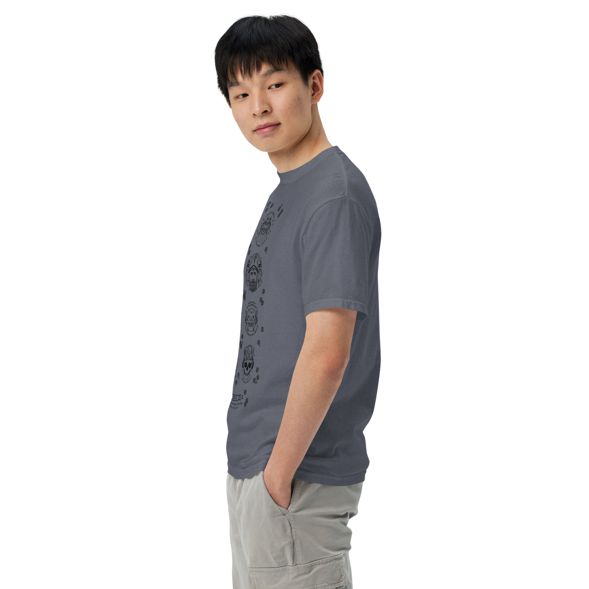 weird shit alley dungeon crawler carl penis parade vert tee product image