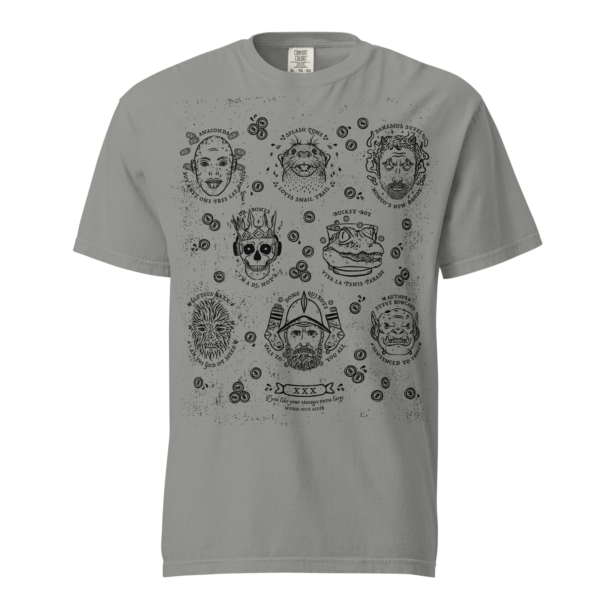 dungeon crawler carl penis parade shirt product mockup