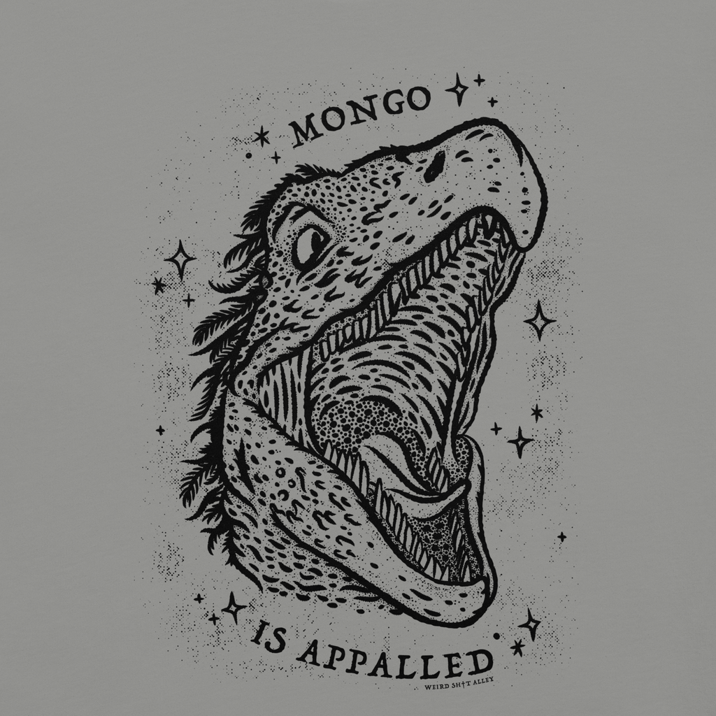 weird shit alley dungeon crawler carl mongo shirt detailed product image