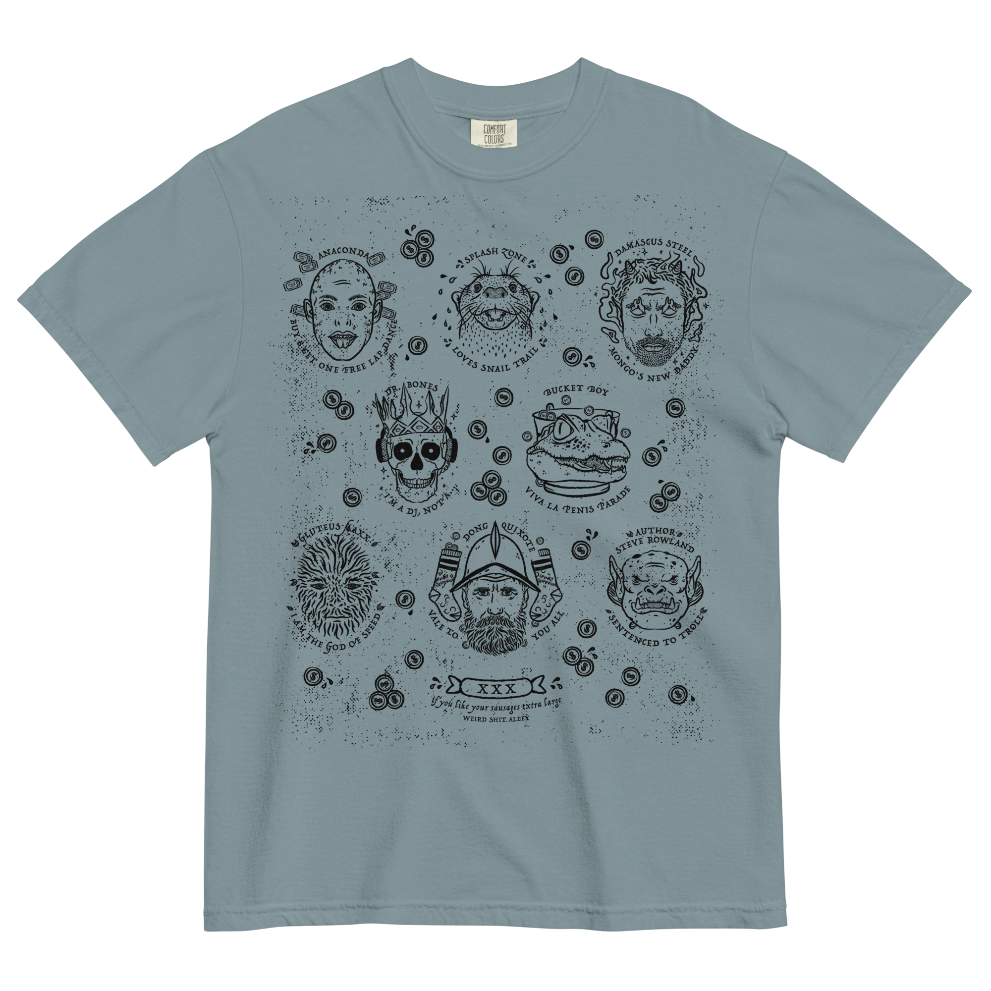 dungeon crawler carl penis parade shirt product mockup