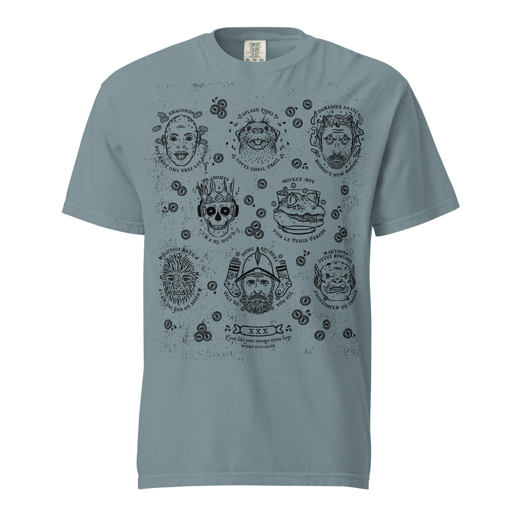 dungeon crawler carl penis parade shirt product mockup
