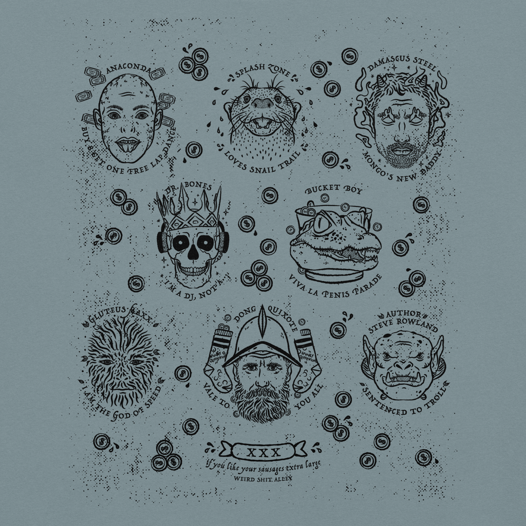 dungeon crawler carl penis parade shirt product mockup