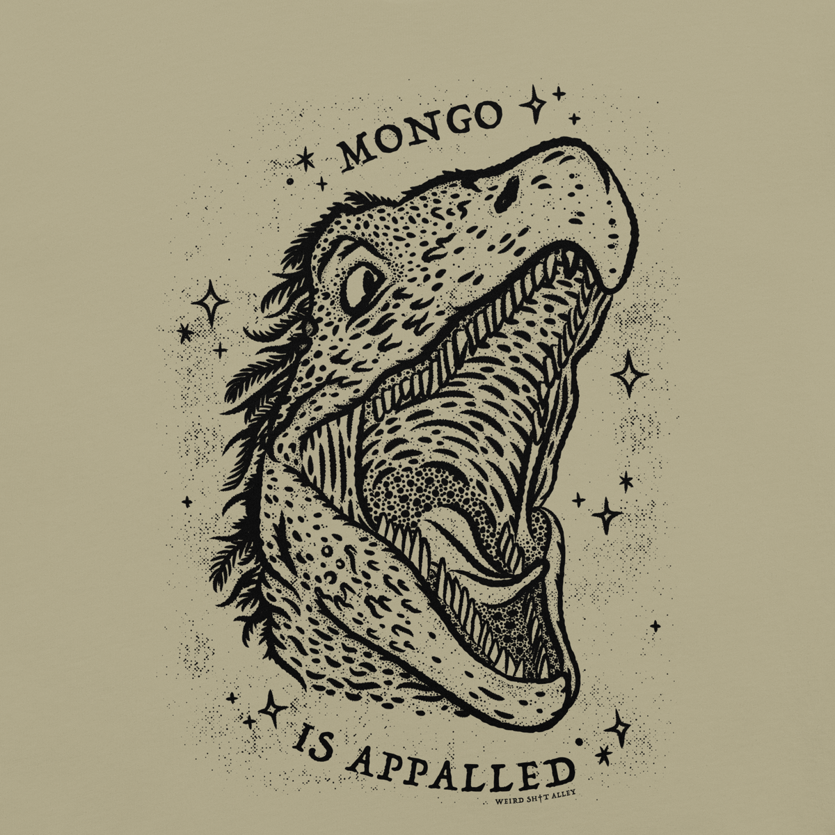 weird shit alley dungeon crawler carl mongo shirt detailed product image