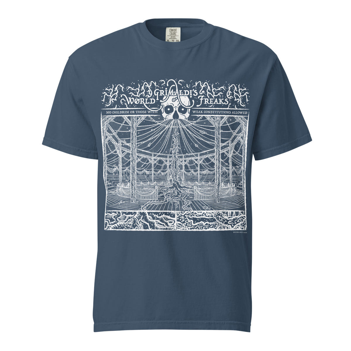 weird shit alley dungeon crawler carl grimaldis circus shirt product image