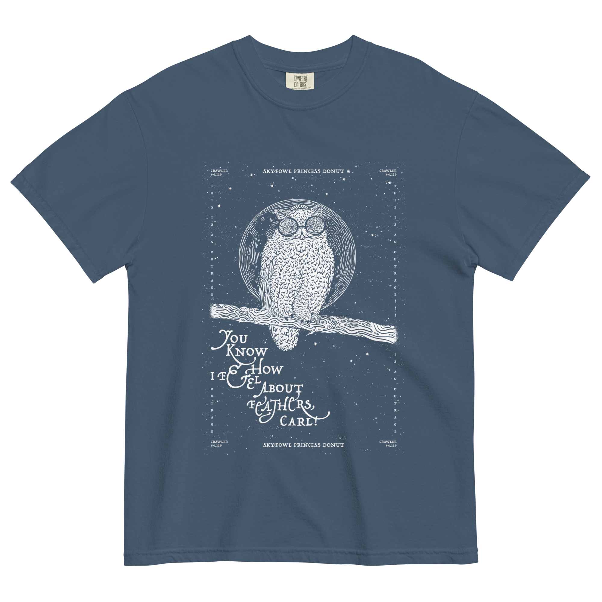 weird shit alley dungeon crawler carl skyfowl donut shirt product image