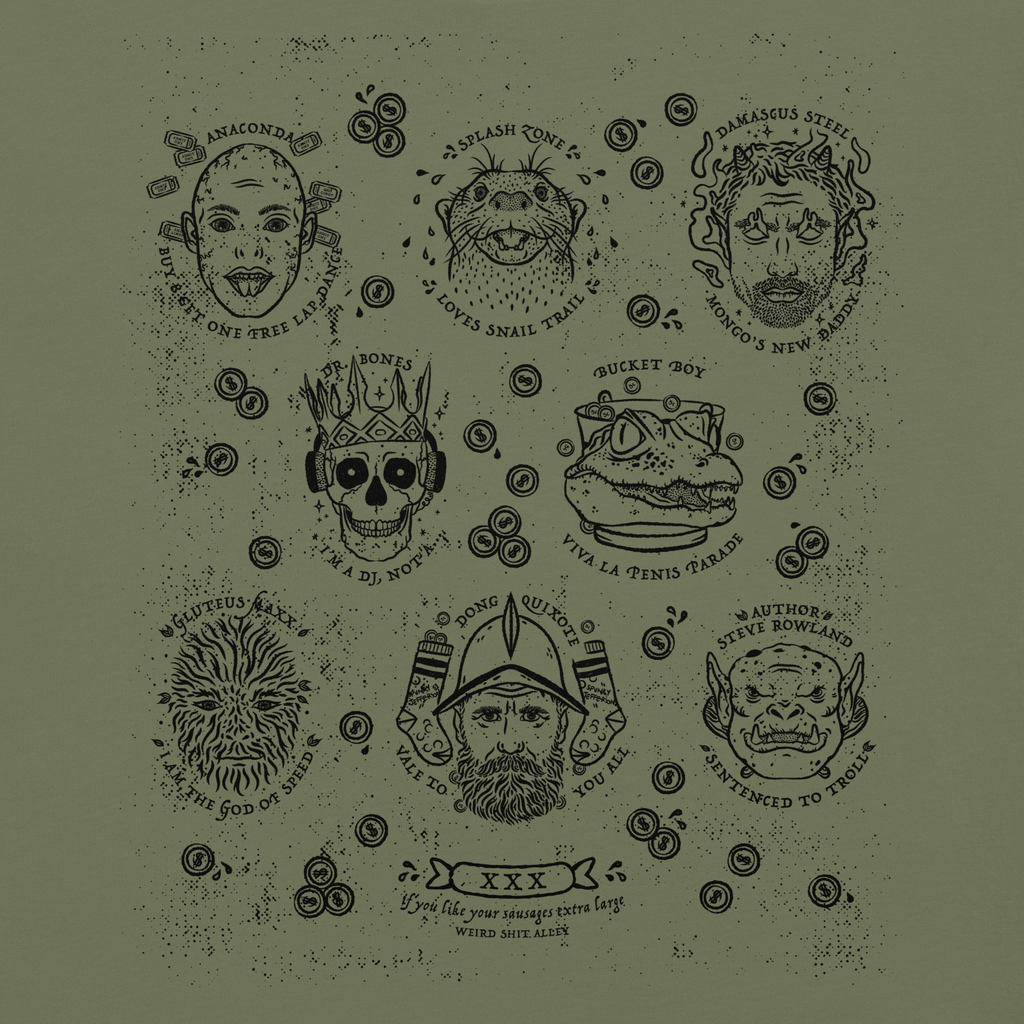 dungeon crawler carl penis parade shirt product mockup