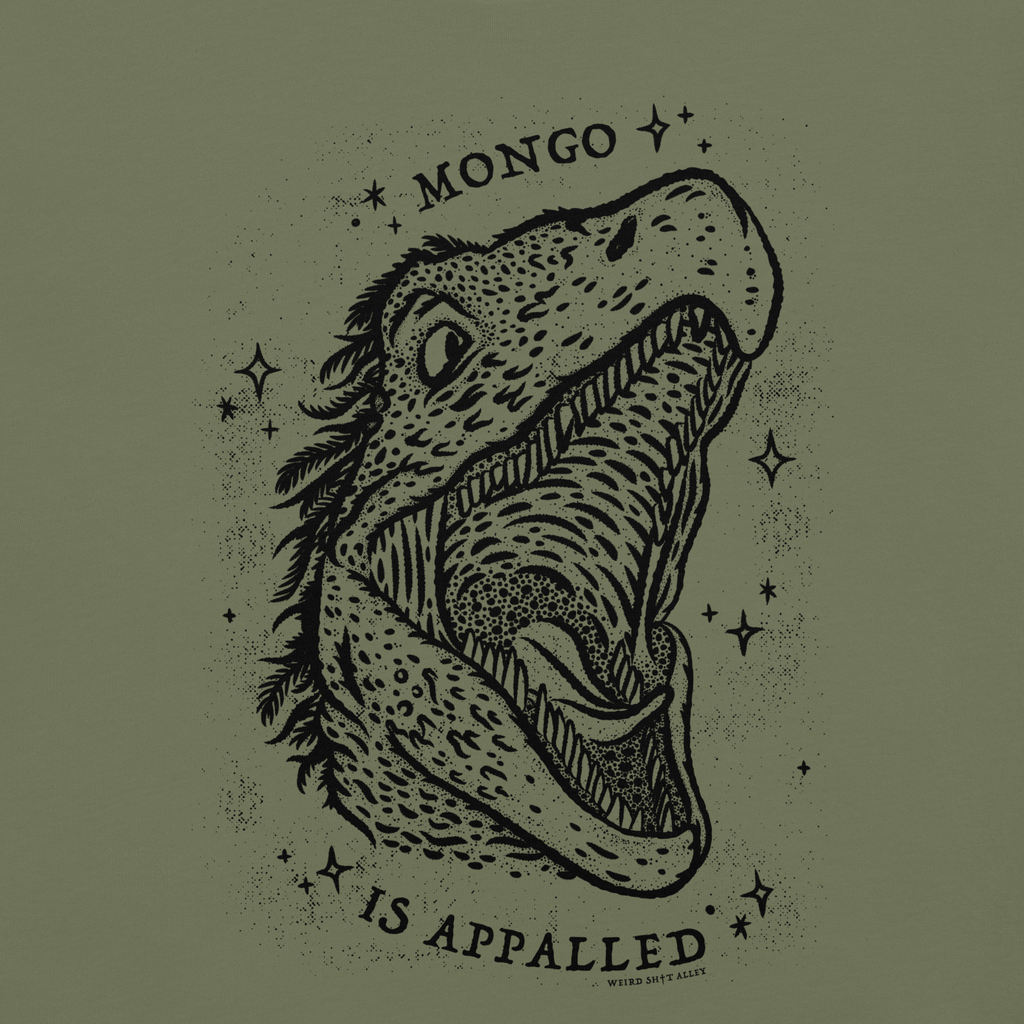 weird shit alley dungeon crawler carl mongo shirt detailed product image