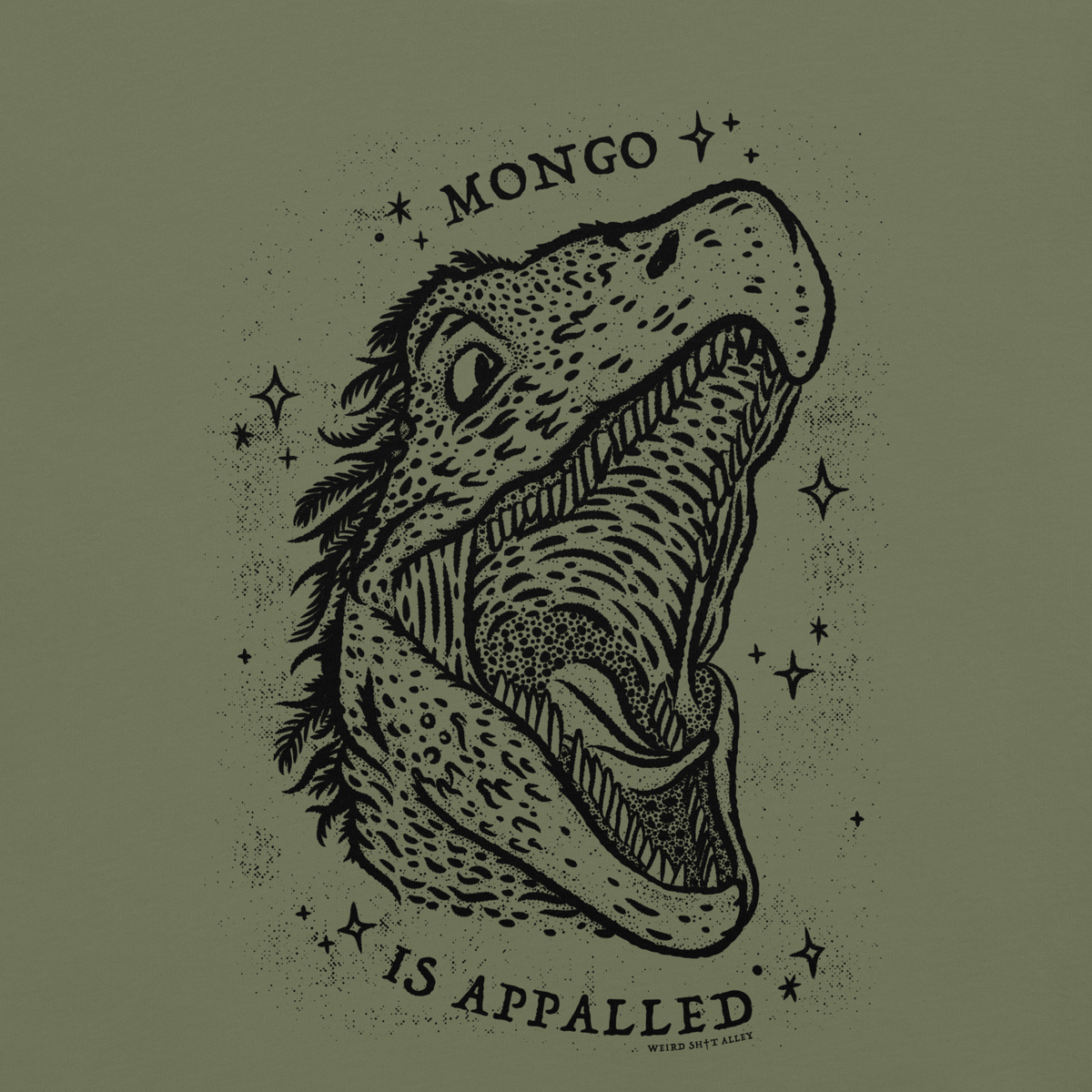 weird shit alley dungeon crawler carl mongo shirt detailed product image