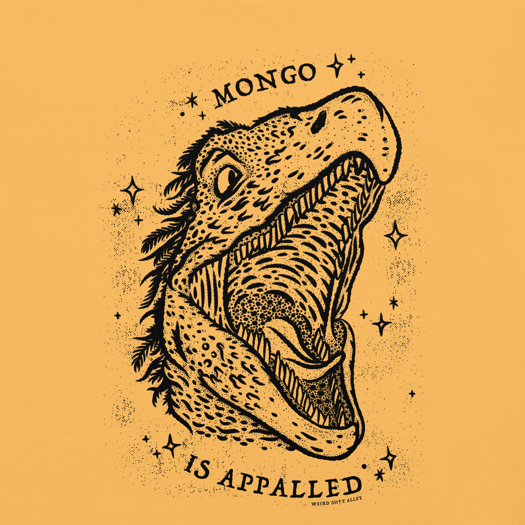 weird shit alley dungeon crawler carl mongo shirt detailed product image