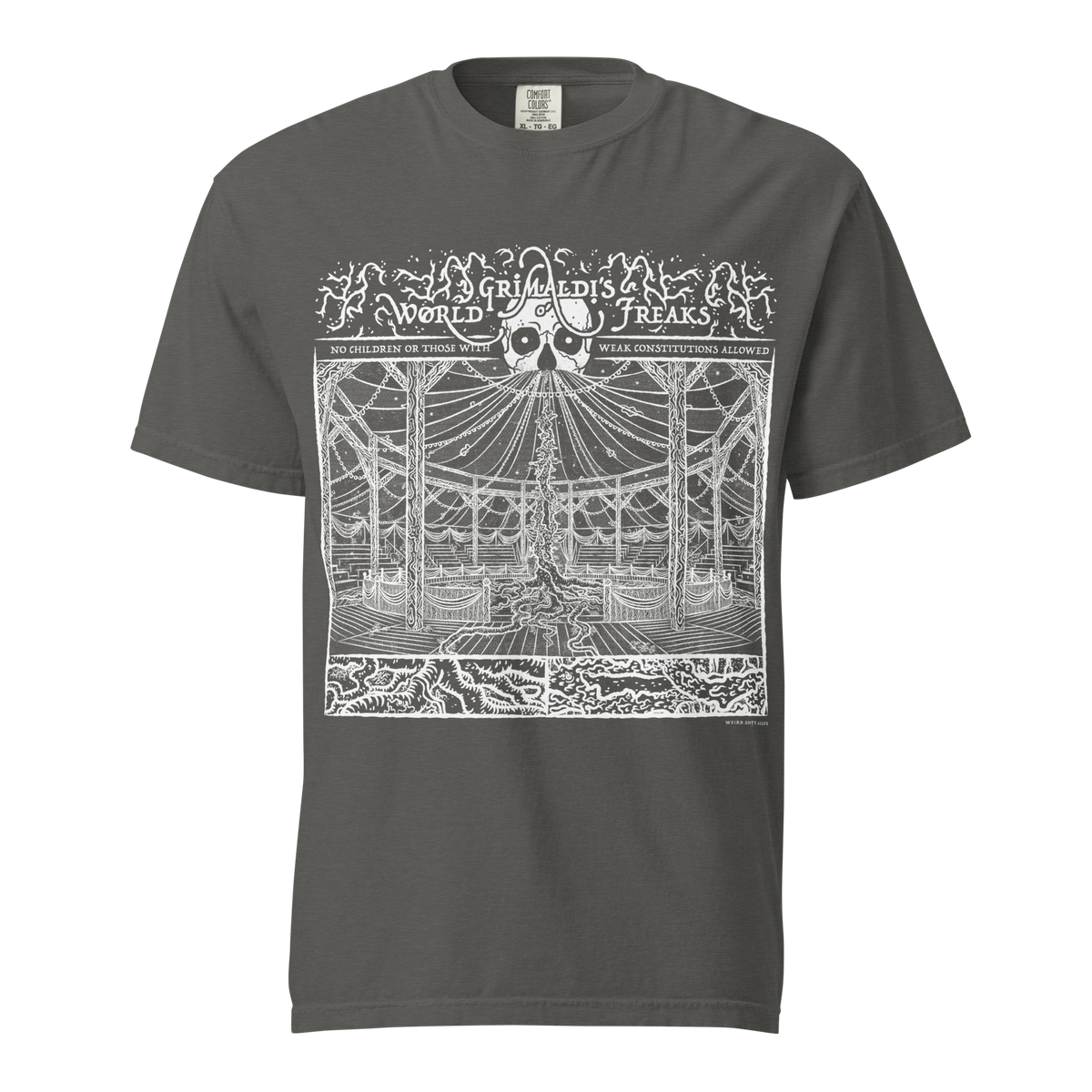 weird shit alley dungeon crawler carl grimaldis circus shirt product image