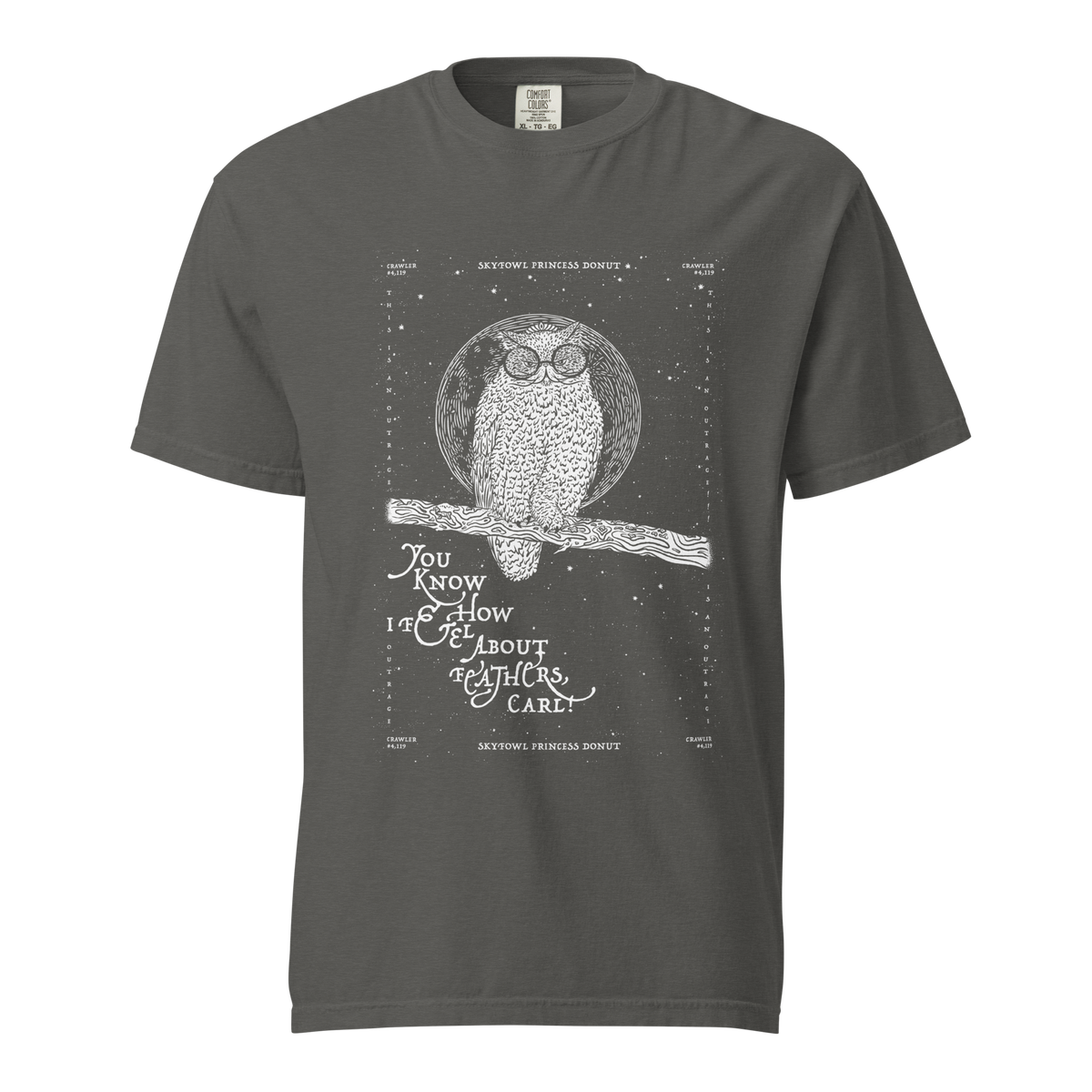 weird shit alley dungeon crawler carl skyfowl donut shirt product image