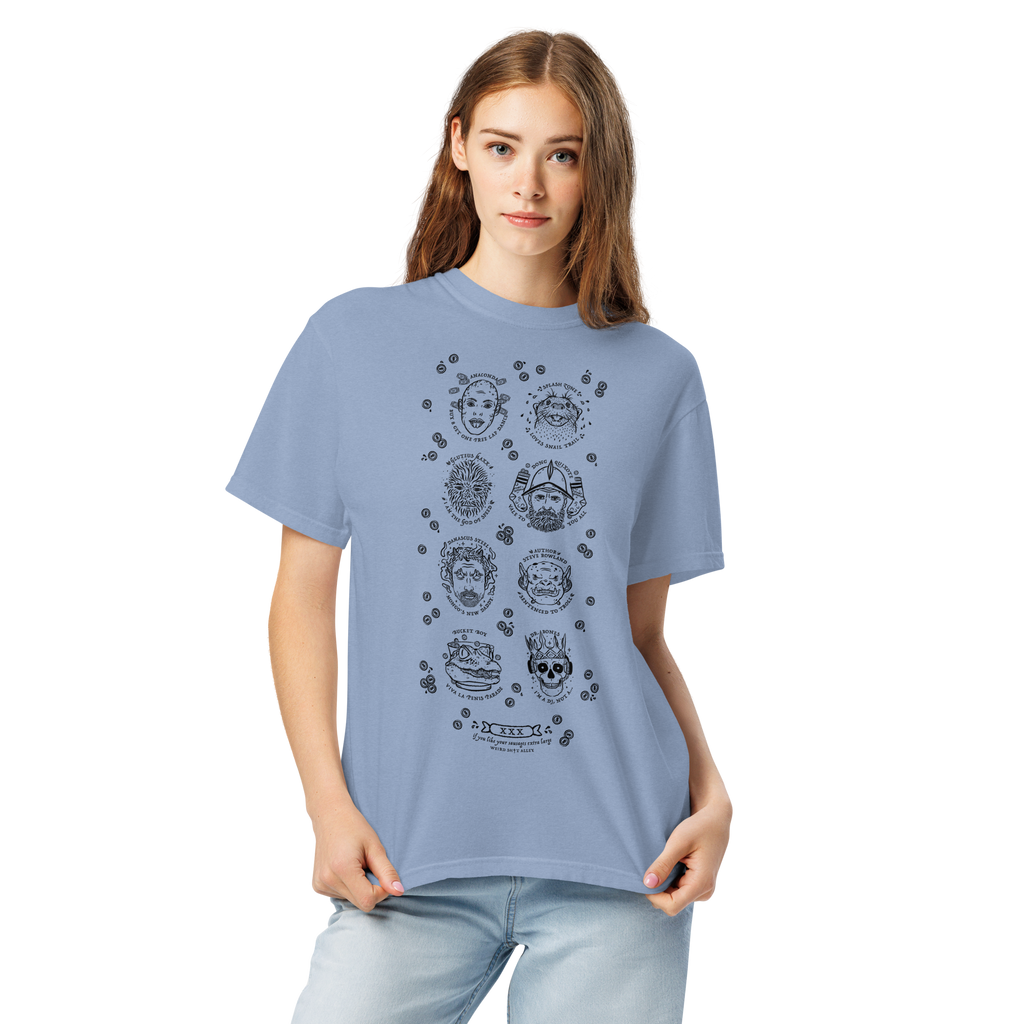 weird shit alley dungeon crawler carl penis parade vert tee product image