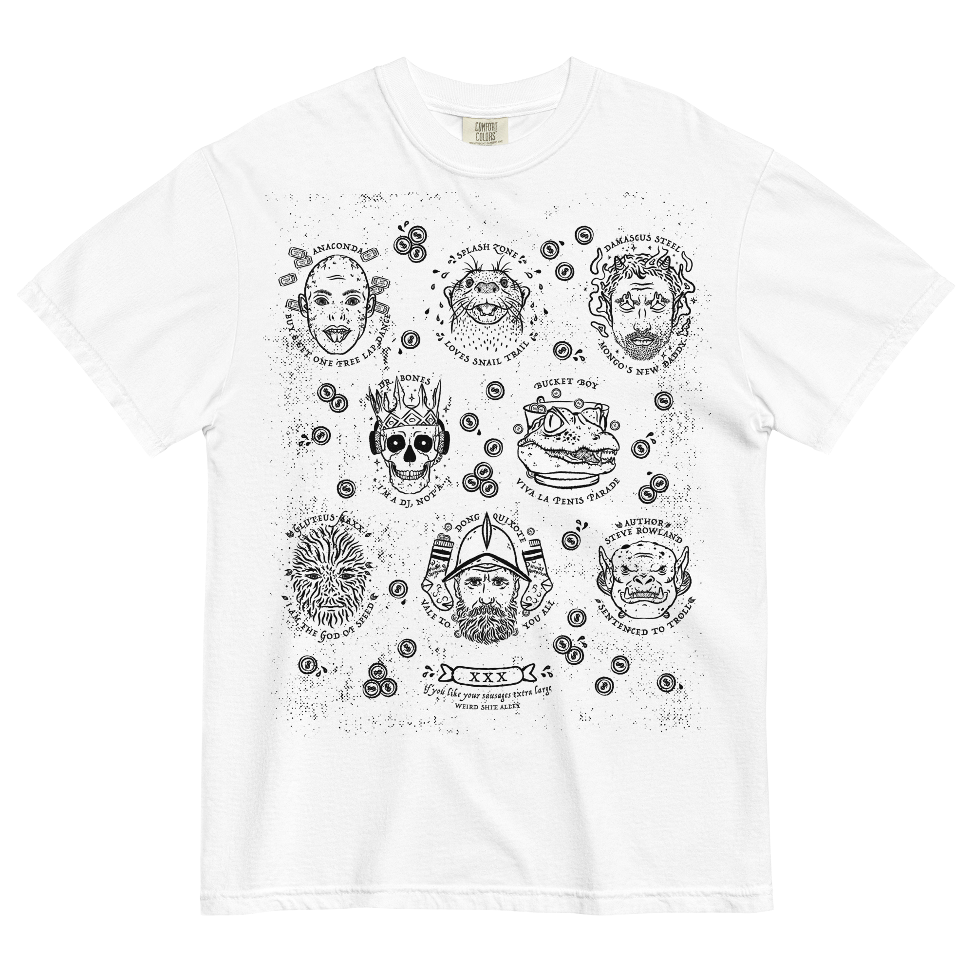 dungeon crawler carl penis parade shirt product mockup
