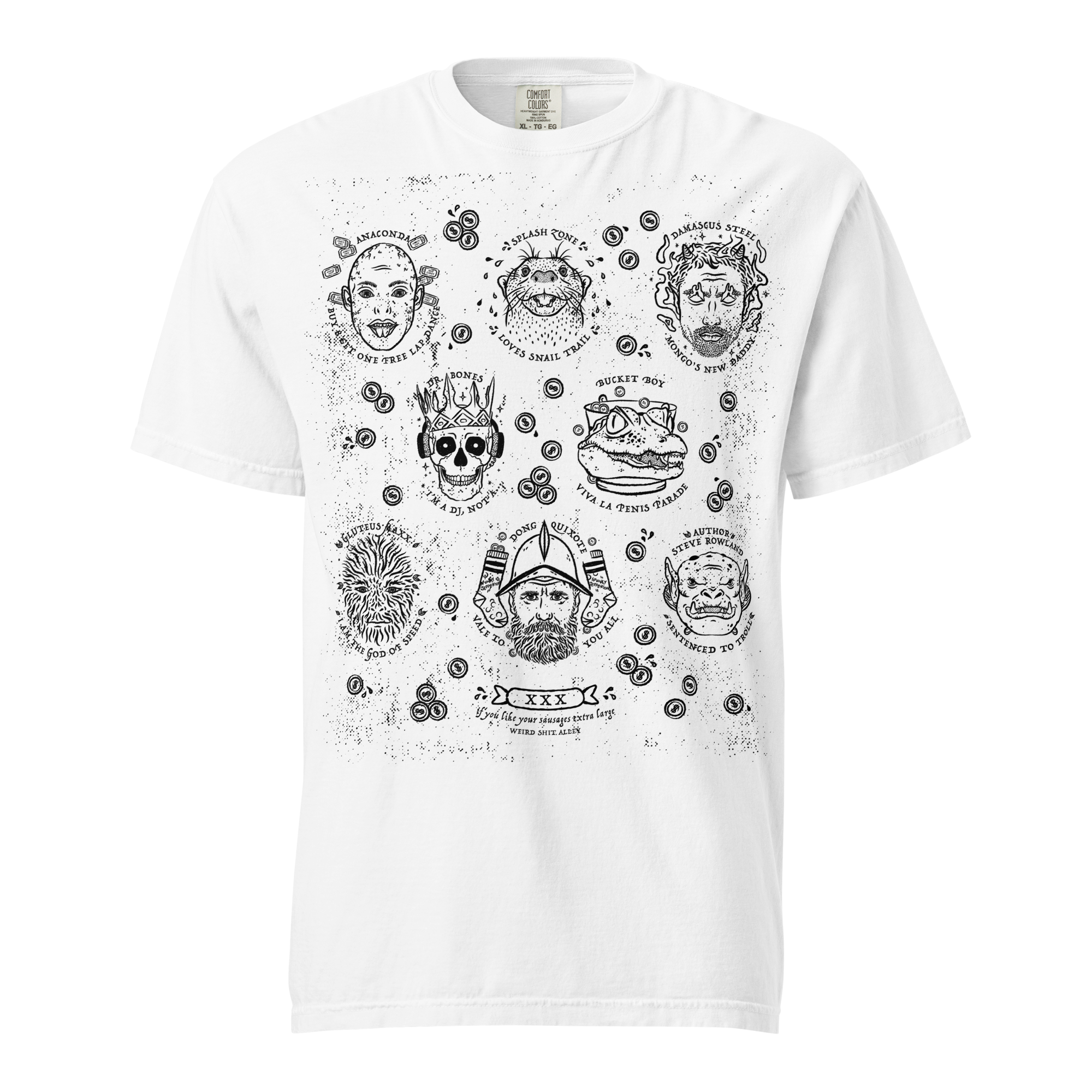 dungeon crawler carl penis parade shirt product mockup